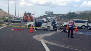 Kuzey Marmara Otoyolunda feci kaza: 2 ölü, 6 yaralı