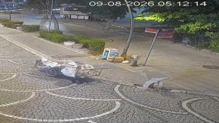 Lüleburgazda mazgal hırsızlığı kamerada
