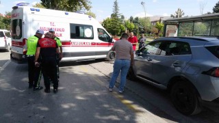 Malatyada otomobil ile motosiklet çarpıştı: 1 yaralı