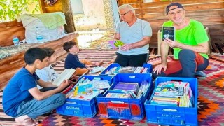 Manavgat Belediyesinden yaylalara kütüphane desteği