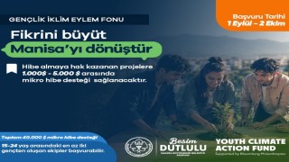 Manisaya Gençlik İklim Eylem Fonundan 50 bin dolarlık hibe