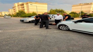 Mardinde otomobil ile motosiklet çarpıştı: 1 yaralı
