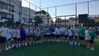 Marmaris Belediyespor sezon öncesi ilk antrenmanına çıktı