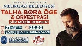 Melikgazide şiir ve türkü dolu geceye davet