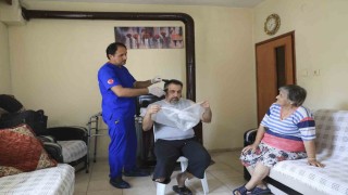 Mersinde sağlık ve bakım hizmetleri vatandaşın ayağına gidiyor
