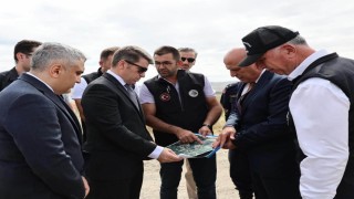 Merzifonda 605 hektar tarım arazisi sulama suyuna kavuşuyor