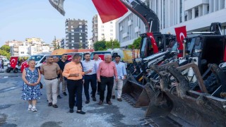 Mezitli Belediyesi araç filosunu güçlendirdi