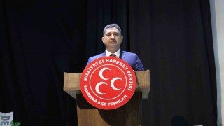 MHP Bandırmada 8 yıllık başkanlık görevini Harun Algül devraldı