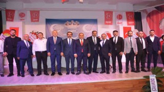 MHP Demirci İlçe Başkanlığına Veysel Çınar seçildi