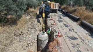 Milas Menteşte kanalizasyon altyapısı için ilk adım atıldı