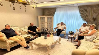 Milletvekili Bünyamin Bozgeyikten gazeteci Ali Babata geçmiş olsun ziyareti