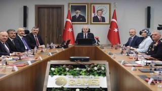‘Milli Dayanışma ve Toplumsal Bütünleşmenin Güçlendirilmesi konulu güvenlik toplantısı başladı