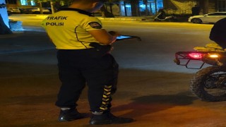 Motosikletli denetimden kaçamadı: 320 bin TL ceza kesildi