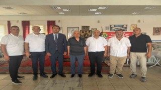 MTSO Başkan Adayı Boyrazdan Hacı Bektaşi Veli Kültür Merkezi Vakfına ziyaret