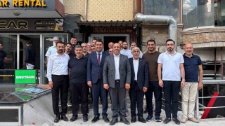 MTSO Başkan Adayı Boyrazdan Saadet Partisine ziyaret