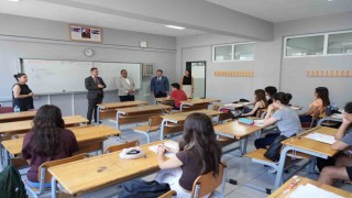 Muğla İl Milli Eğitim Müdürü Çay, yaz kursları ve tercih danışmanlığı çalışmalarını inceledi