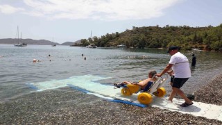 Muğlada 23 plaj engelli bireylerin hizmetinde