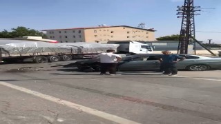 Muşta tır ile otomobil çarpıştı: 1 yaralı