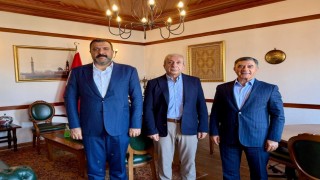 Mustafa Fidan ve Engin Yeşilden Mehmet Mehdi Ekere Ziyaret