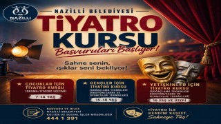Nazilli Belediyesinden kişisel gelişim ve sanata iki yeni kurs