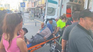 Niğdede otomobil yaya geçidinde engelli vatandaşa çarptı