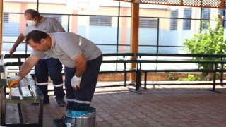 Okul bahçeleri yeni döneme hazırlanıyor