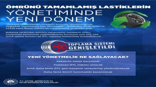 Ömrünü tamamlamış lastiklerin yönetiminde yeni dönem