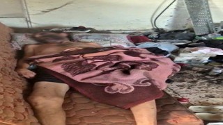 Önce darp edildi, sonra metruk evde ölüme terk edildi