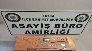 Orduda 1,2 milyon TLlik altın hırsızlığı aydınlatıldı: 4 şüpheli yakalandı