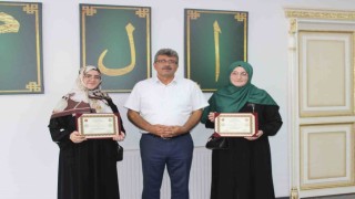 Orduda hafızlık eğitimini tamamlayan 8 öğrenciye belgeleri verildi