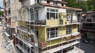 Orduda ilçelerin çehresi değişiyor: Gölköyde 70 binanın cephesi yenilenecek