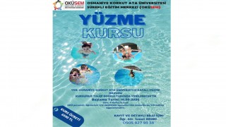 Osmaniye Korkut Ata Üniversitesi’nde Yüzme Kursu Başlıyor