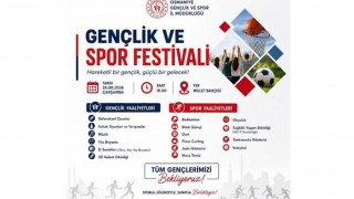 Osmaniye’de Gençlik ve Spor Festivali İçin Geri Sayım Başladı