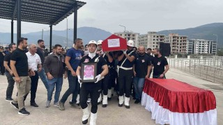 Osmaniyede hayatını kaybeden polis memuru için tören düzenlendi
