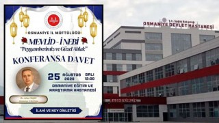 Osmaniye’de Mevlid-i Nebi Programı Düzenlenecek