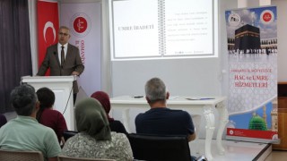 Osmaniye'de Umre Hazırlık Kursu Düzenlendi