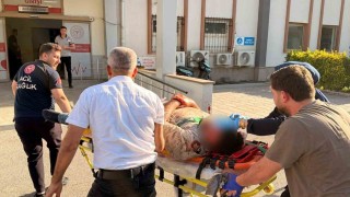 Otomobil ile motosiklet çarpıştı: 1 ağır yaralı