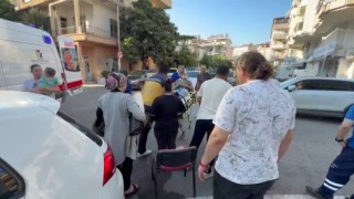 Otomobile çarpmamak için frene bastı: Motorlu bisikletiyle devrildi