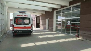 Parkta dengesini kaybeden kişi demire çarparak yaralandı