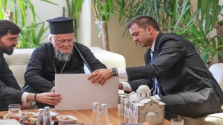 Patrik Bartholomeos, Bodrum Belediyesini ziyaret etti