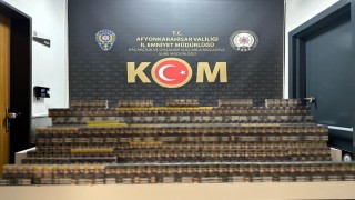 Polis bin 830 paket gümrük kaçağı sigara ele geçirdi