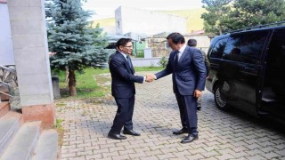 Rektör Emiroğlundan Kaymakam Sakızcıya hayırlı olsun ziyareti