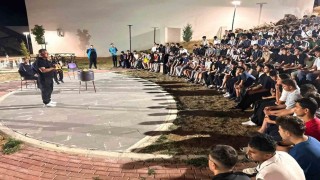 Rektör Kızıltoprak, Murat Dağında gençlerle kamp ateşi başında buluştu