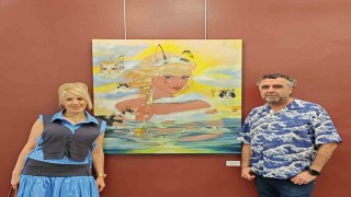 Ressam Şule Dincel, UPSD yaz sergisi ile dönüş yaptı