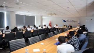 Ruanda Müftüsü Rektör Sözbir ile görüştü