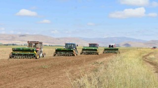Rüştü köyünde suni mera tesisi oluşturuldu