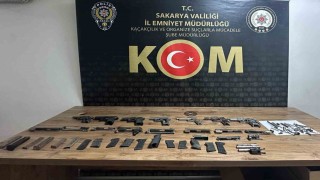 Sakaryada silah imalathanesine döndürülen eve operasyon: 1 gözaltı