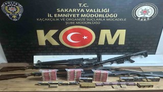 Sakaryada silah kaçakçılığı operasyonu: 2 gözaltı