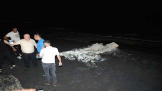 Samsun sahilinde şüpheli madde paniği: Ekipler alarma geçti