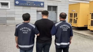 Samsunda 10 yıl 8 ay hapis cezası olan cezaevi firarisi yakalandı